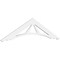 Ekena Millwork Pitch Stanford Architectural Grade PVC Gable Pediment, 60"W x 15"H x 1"P (6/12) GPP060X015X100STA - alternate 1